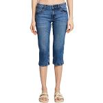 Reduzierte Blaue Esprit Stretch-Jeans mit Reißverschluss aus Baumwolle für Damen Weite 31 