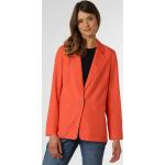 Reduzierte Orange Unifarbene Elegante Esprit Collection Boyfriend-Blazer aus Kunstfaser für Damen Größe XS 
