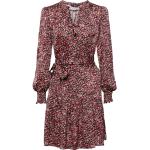 Rote Esprit Collection Herbstkleider mit Rüschen für Damen Größe M 