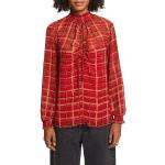 Reduzierte Rote Esprit Collection Tunika-Blusen für Damen Größe S 