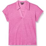 Pinke Esprit Collection V-Ausschnitt T-Shirts für Damen Größe L für den für den Sommer 