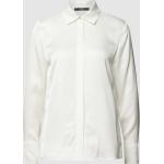 Offwhitefarbene Langärmelige Esprit Collection Hemdblusen aus Viskose für Damen Größe XL für den für den Frühling 