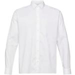 Reduzierte Weiße Esprit Regular Fit Hemden aus Baumwolle für Herren Größe XS 
