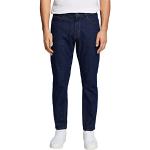 Blaue Loose Fit Esprit Wide Leg Jeans & Relaxed Fit Jeans mit Knopf aus Baumwollmischung für Herren Weite 31 