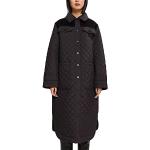 Reduzierte Schwarze Gesteppte Esprit Collection Maxi Damensteppmäntel & Damenpuffercoats Größe M für den für den Herbst 
