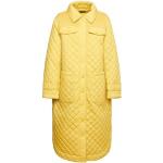 Gelbe Gesteppte Esprit Collection Maxi Damensteppmäntel & Damenpuffercoats aus Polyester Größe M für den für den Herbst 