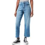 Reduzierte Blaue Esprit Bio Stretch-Jeans mit Reißverschluss aus Denim für Damen Weite 31 