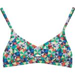 Bunte Esprit Bikini-Tops mit Meer-Motiv für Damen Größe S 