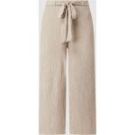 Taupefarbene Loose Fit Esprit Damenculottes & Damenhosenröcke mit Gürtel ohne Verschluss aus Polyester Größe XL 