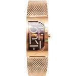 Esprit Damen Analog Quarz Uhr mit Edelstahl Armband ES1L046M0065