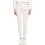 Weiße Esprit 5-Pocket Jeans mit Reißverschluss aus Denim für Damen Größe XXL 