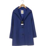 Reduzierte Blaue Esprit Wollmäntel aus Wolle für Damen Größe S 