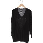 Reduzierte Schwarze Esprit Angora-Pullover aus Wolle für Damen Größe XS 