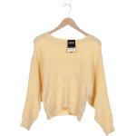 Reduzierte Gelbe Esprit Wollpullover aus Wolle für Damen Größe XS 