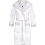 Weiße Gestreifte Esprit Damenbademäntel & Damensaunamäntel aus Baumwolle maschinenwaschbar Größe XS 