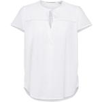 Reduzierte Weiße Esprit Spitzenshirts aus Baumwolle für Damen Größe M für den für den Frühling 