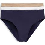 Marineblaue Esprit High Waist Bikinihosen für Damen Größe XS 