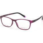 Violette Esprit Rechteckige Kunststoffbrillen für Damen 