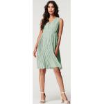 Mintgrüne Elegante Esprit Nachhaltige V-Ausschnitt Stillkleider aus Polyester für Damen Größe M für den für den Frühling 