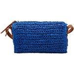Blaue Esprit Schultertaschen & Shoulderbags aus Baumwolle 