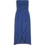 Blaue Esprit Midi Sommerkleider Gesmokte für Damen für den für den Sommer 