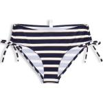 Reduzierte Marineblaue Gestreifte Esprit Bikinihosen & Bikinislips aus Polyamid für Damen Größe S 