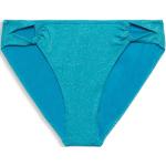 Reduzierte Cyanblaue Esprit Bikinihosen & Bikinislips mit Glitzer aus Polyamid für Damen Größe XS 