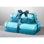 Blaue Esprit Handtücher Sets aus Textil maschinenwaschbar 50x100 4-teilig 