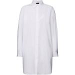 Weiße Gestreifte Elegante Esprit Freizeitkleider aus Baumwolle für Damen Größe M 