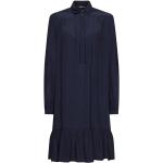 Reduzierte Marineblaue Casual Esprit Freizeitkleider aus Viskose für Damen Größe S 