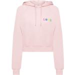 Reduzierte Pinke Esprit Bio Sweatshirts aus Baumwolle mit Kapuze Größe XL 