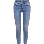 Blaue Esprit Bio 5-Pocket Jeans mit Reißverschluss aus Denim für Damen Größe M 