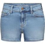 Blaue Esprit Jeans-Shorts aus Baumwolle für den für den Sommer 