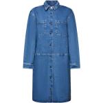 Reduzierte Blaue Esprit Freizeitkleider aus Baumwolle für Damen Größe XL 