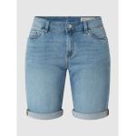 Blaue Esprit Bio Jeans-Shorts aus Baumwolle für Damen Größe XXL 