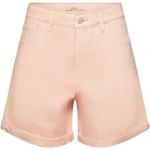 Pinke Esprit Jeans-Shorts aus Denim für Damen für den für den Sommer 