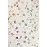 Fliederfarbene Sterne Kinderteppiche aus Kunstfaser 120x170 