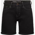 Schwarze Esprit Jeans-Shorts aus Baumwolle für den für den Sommer 