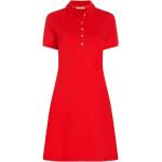 Reduzierte Rote Esprit Polokleider aus Baumwolle für Damen Größe M 