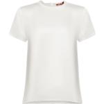 Reduzierte Weiße Kurzärmelige Esprit Festliche Blusen aus Viskose für Damen Größe XS 