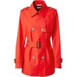 Rote Esprit Mini Trenchcoats kurz für Damen Größe XL für den für den Herbst 
