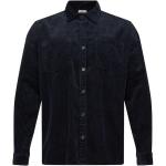 Schwarze Oversize Langärmelige Esprit Herrenlangarmhemden aus Baumwolle Größe XL 