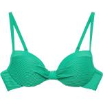 Grüne Esprit Bikini-Tops mit Meer-Motiv für Damen Größe S 