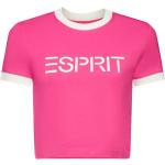 Pinke Esprit Kinder T-Shirts aus Baumwolle 