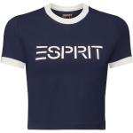 Marineblaue Esprit Kinder T-Shirts aus Baumwolle 