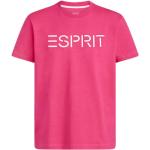 Pinke Esprit T-Shirts aus Baumwolle für Herren Größe L 