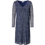 ESPRIT Maternity Damen Dress Nursing Long Sleeve Allover Print Kleid, Dark Blue-405, XXL