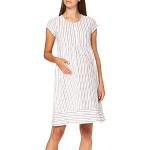Weiße Kurzärmelige Esprit Maternity Stillkleider mit Reißverschluss für Damen Größe XL für den für den Sommer 
