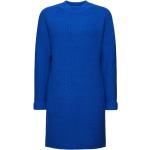 Reduzierte Blaue Esprit Mini Strickkleider für Damen Größe M 