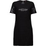 Reduzierte Schwarze Esprit Mini Minikleider & kurze Kleider mit Pailletten aus Viskose für Damen Größe S für Partys 